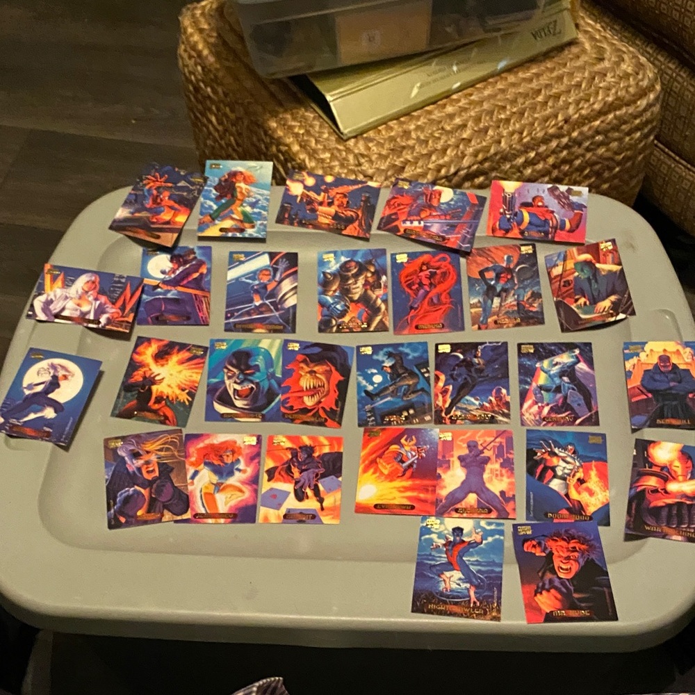 Marvel Superhero Trading Cards Collection